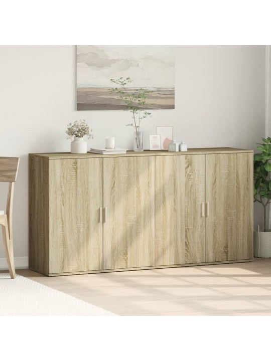 Senkit 2 kpl sonoma-tammi 79x38x80 cm tekninen puu