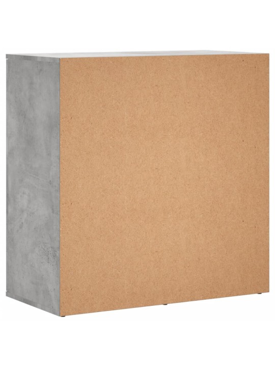 Senkit 2 kpl betoninharmaa 79x38x80 cm tekninen puu