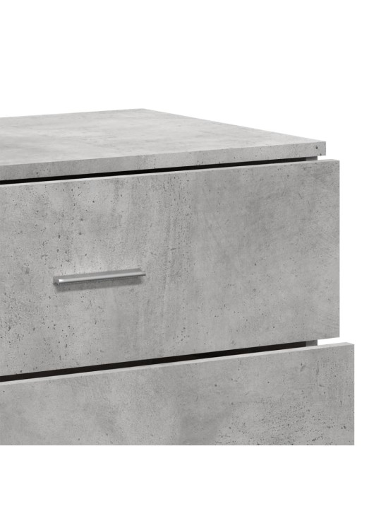 Senkit 3 kpl betoninharmaa tekninen puu