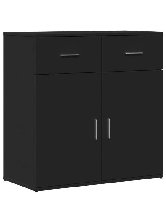 Senkit 2 kpl musta 79x38x80 cm tekninen puu