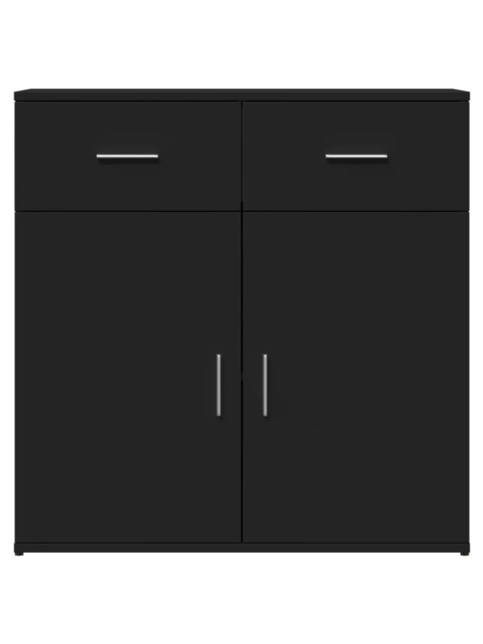 Senkit 2 kpl musta 79x38x80 cm tekninen puu