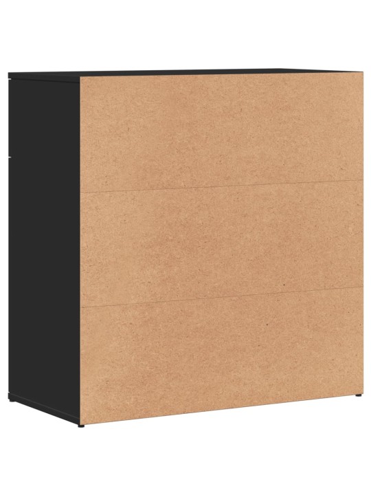 Senkit 2 kpl musta 79x38x80 cm tekninen puu