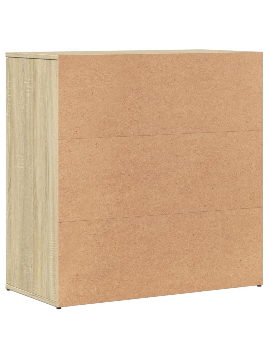 Senkit 2 kpl sonoma-tammi 79x38x80 cm tekninen puu