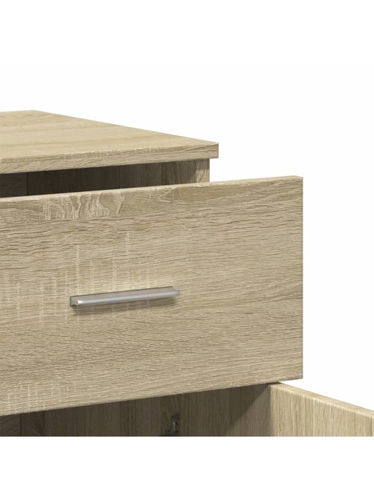 Senkit 2 kpl sonoma-tammi 79x38x80 cm tekninen puu
