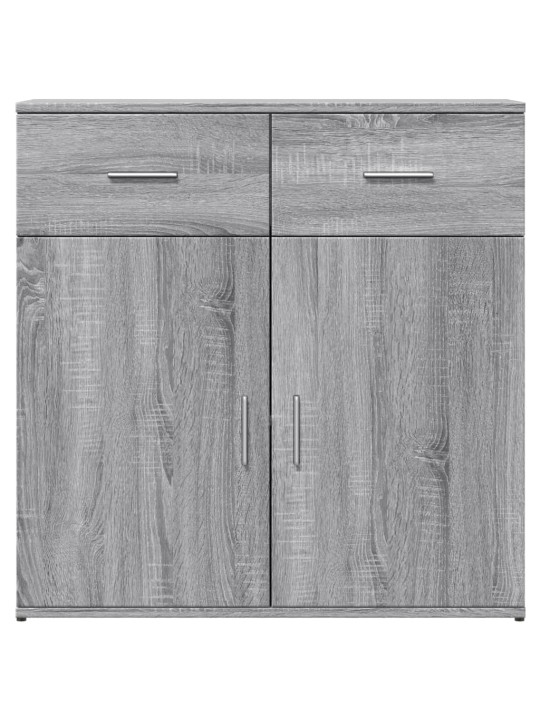 Senkit 2 kpl harmaa sonoma 79x38x80 cm tekninen puu