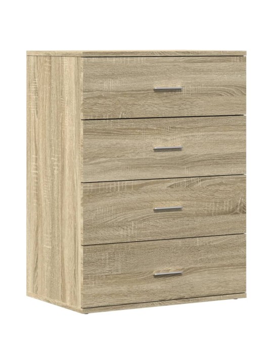Senkit 2 kpl Sonoma-tammi 60x39x80 cm tekninen puu