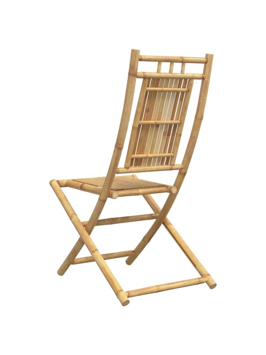 Taitettavat puutarhatuolit 4 kpl 46x66x99 cm bambu