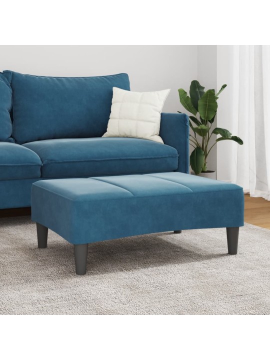 Rahi sininen 77x55x31 cm sametti