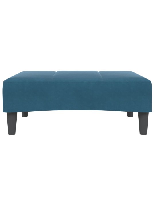 Rahi sininen 77x55x31 cm sametti