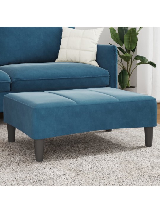 Rahi sininen 77x55x31 cm sametti
