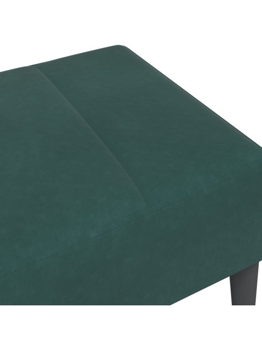 Rahi tummanvihreä 77x55x31 cm sametti