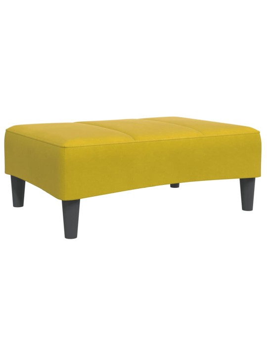 Rahi keltainen 77x55x31 cm sametti