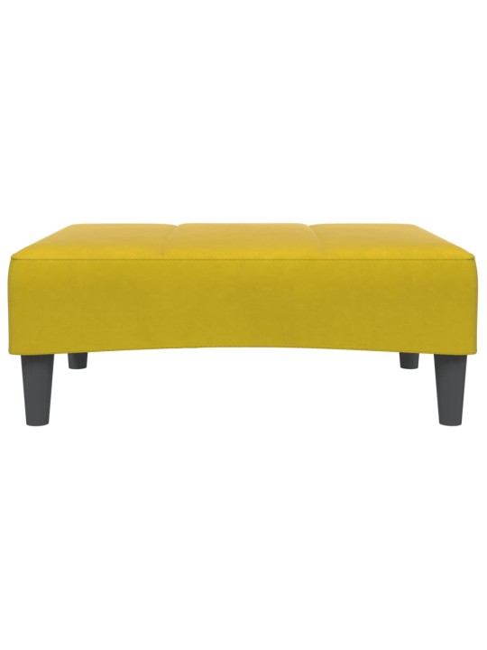 Rahi keltainen 77x55x31 cm sametti
