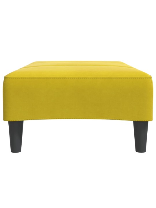 Rahi keltainen 77x55x31 cm sametti