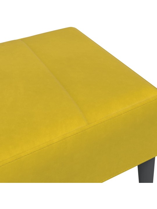 Rahi keltainen 77x55x31 cm sametti