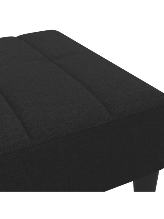 Rahi musta 77x55x31 cm kangas