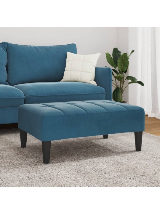 Rahi sininen 77x55x31 cm sametti