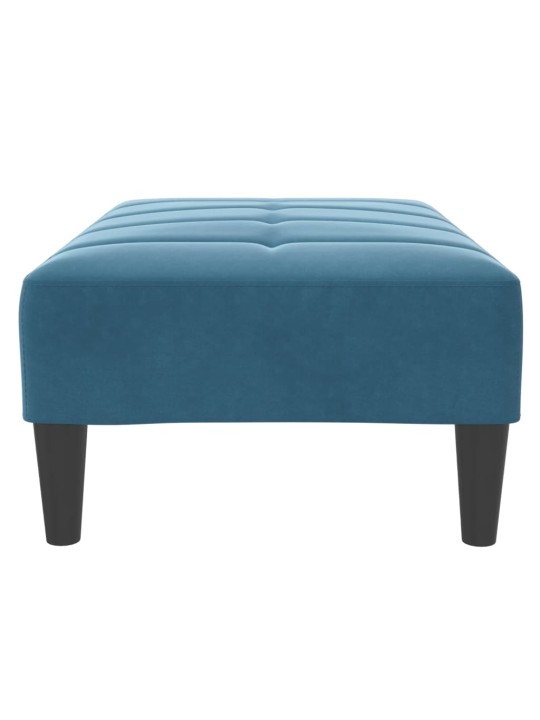 Rahi sininen 77x55x31 cm sametti