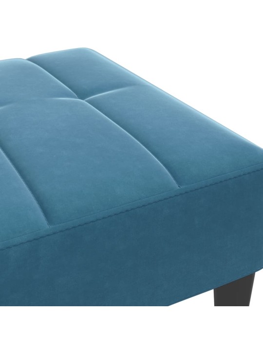 Rahi sininen 77x55x31 cm sametti