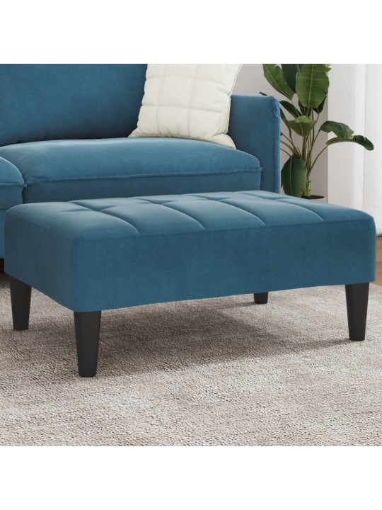 Rahi sininen 77x55x31 cm sametti