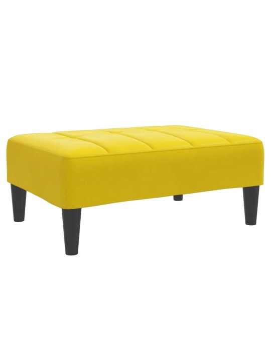 Rahi keltainen 77x55x31 cm sametti