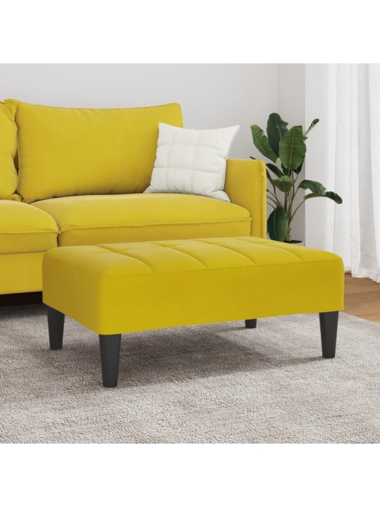 Rahi keltainen 77x55x31 cm sametti