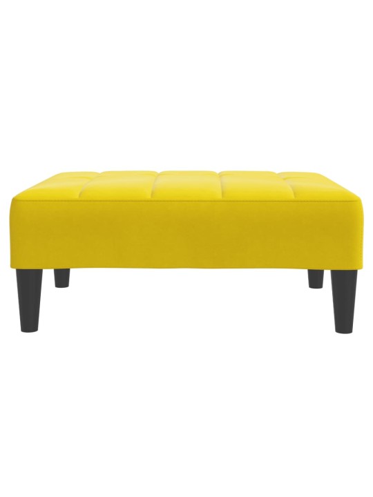 Rahi keltainen 77x55x31 cm sametti