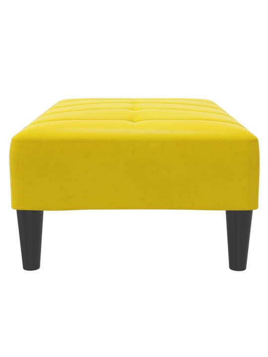 Rahi keltainen 77x55x31 cm sametti