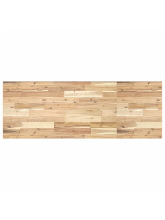 Pöytälevy 120x50x2 cm käsittelemätön täysi akasia