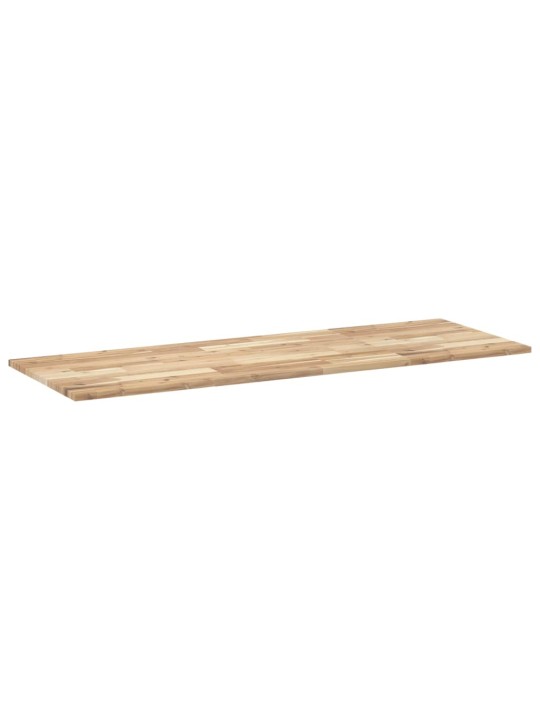 Pöytälevy 120x50x2 cm käsittelemätön täysi akasia