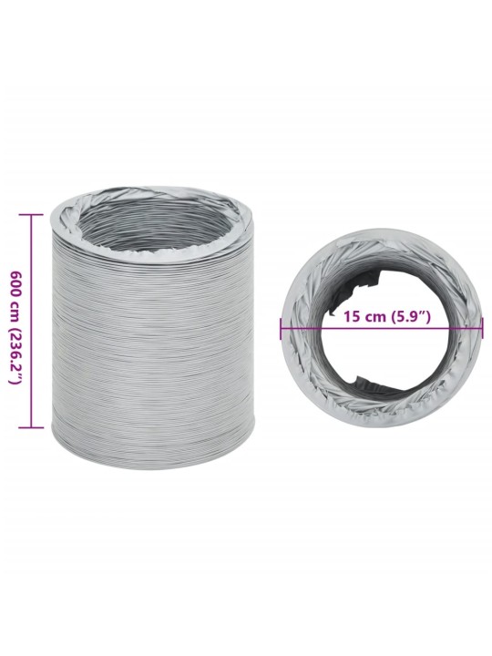 Ilmanpoistokanava PVC 6 m Ø15 cm