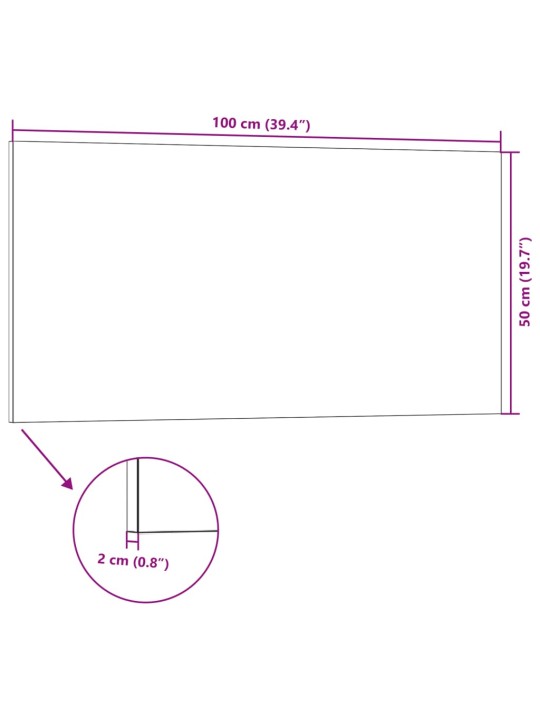 3D-seinäpaneelit 10 kpl punainen 100x50 cm EPS