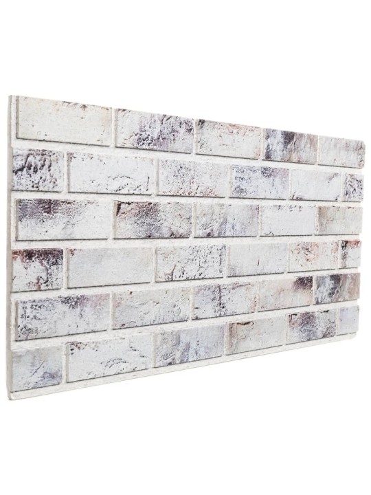 3D-seinäpaneelit 10 kpl vaaleanharmaa 100x50 cm EPS