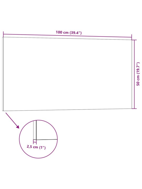 3D-seinäpaneelit 5 kpl ruskea 100x50 cm EPS