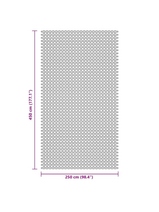 Retkeilymatto antrasiitti 4,5x2,5 m