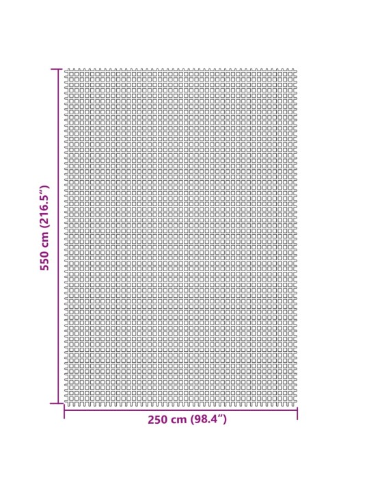 Retkeilymatto kerma 5,5x2,5 m