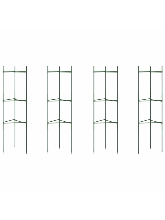 Tomaattihäkki 4 kpl 116 cm teräs ja PP