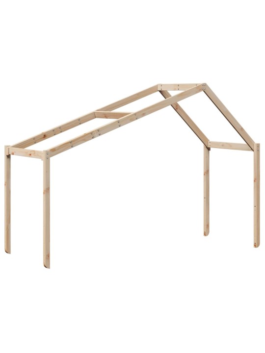 Lastensängyn katos 203x95,5x142 cm täysi mänty