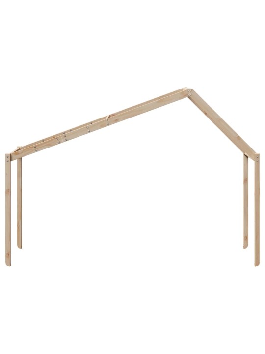 Lastensängyn katos 203x95,5x142 cm täysi mänty