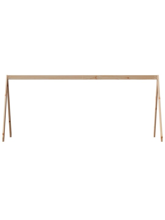 Lastensängyn katos 209x95,5x88 cm täysi mänty