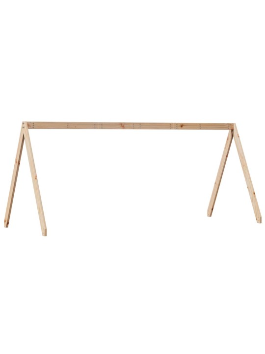 Lastensängyn katos 209x95,5x88 cm täysi mänty