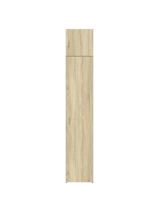 Säilytyskaappi kapea sonoma-tammi 40x42,5x225 cm tekninen puu
