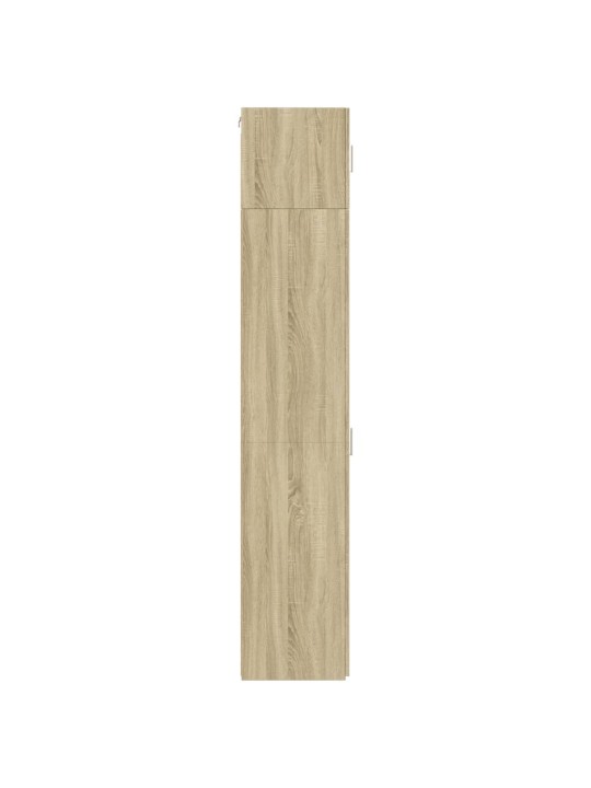 Säilytyskaappi kapea sonoma-tammi 45x42,5x225 cm tekninen puu