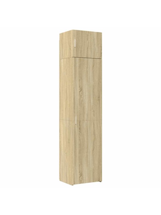 Säilytyskaappi kapea sonoma-tammi 50x42,5x225 cm tekninen puu