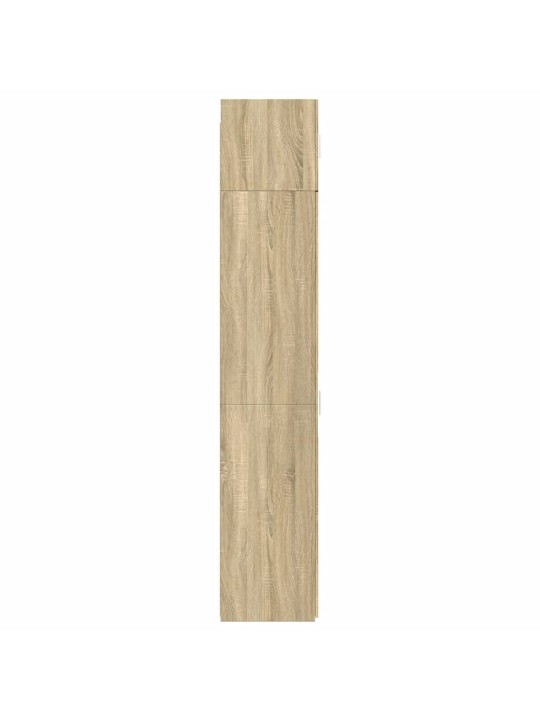 Säilytyskaappi kapea sonoma-tammi 50x42,5x225 cm tekninen puu