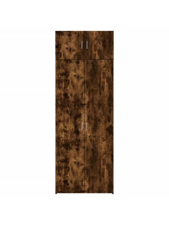 Säilytyskaappi savutammi 80x42,5x225 cm tekninen puu