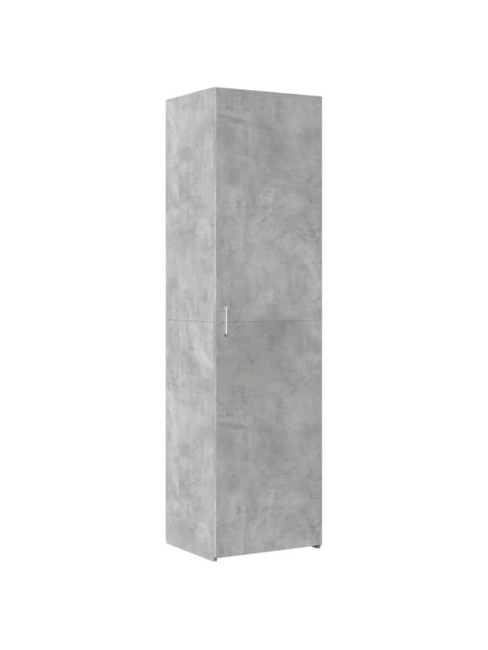 Kaappi betoninharmaa 50x42,5x185 cm tekninen puu