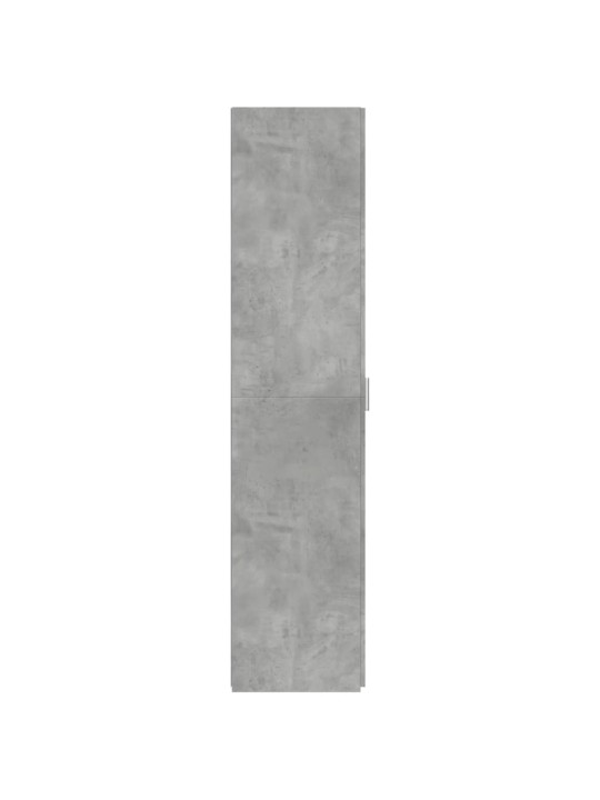 Kaappi betoninharmaa 50x42,5x185 cm tekninen puu