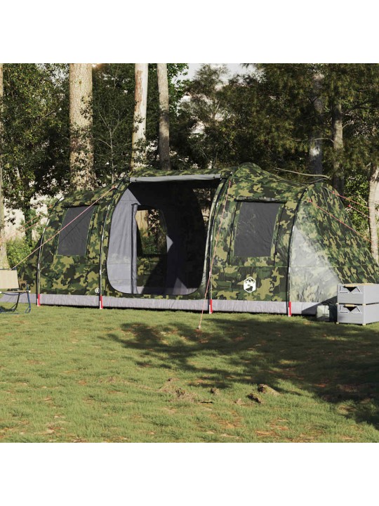 Camping teltta tunneli 4-hengen naamiointi vedenpitävä