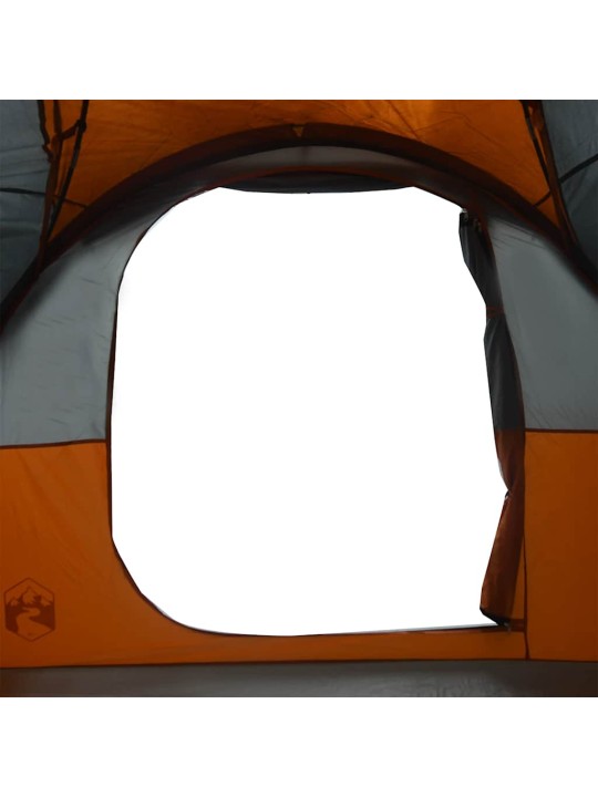 Camping teltta porch dome 5-hengen harmaa oranssi vedenpitävä